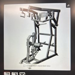 Blade Adjustable Plate Loaded Front high Row 