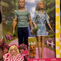 Barbie and Ken Doll Set