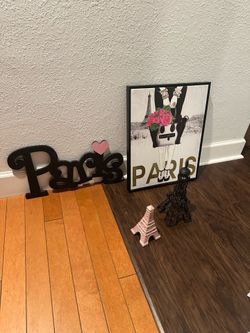 Paris Themed girls room decor