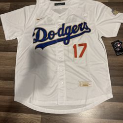 Opening Day Dodgers Gold Ohtani Jerseys