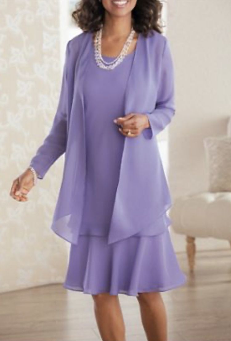 Draper’s &Damons lavender purple dress 3x