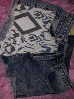 High waisted shorts