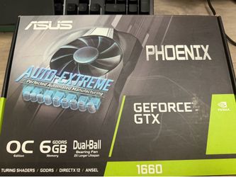 GeForce GTX 1660 Phoenix OC Edition GPU