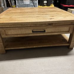 Kirkland Easton Mango Wood Coffee Table