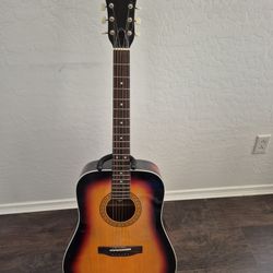 1976 Hofner (Made In Germany) Acoustic Guitar Burst (Trades Okay) 
