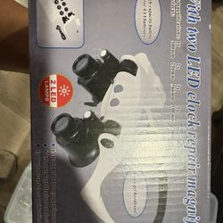 Magnifier Glasses LED Light And  Microscope With Light 