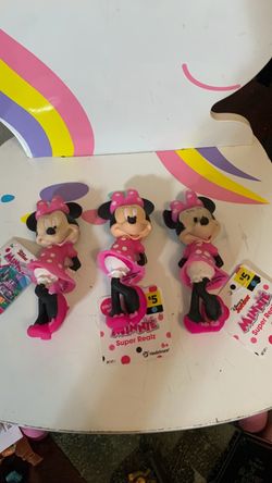 Disney Minnie Mouse 4 1/2” stretchable 3 available .99 each