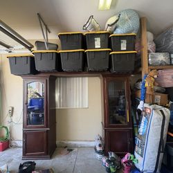 Wood Entertainment Center 