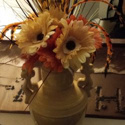 Flower Arrangements And Vase