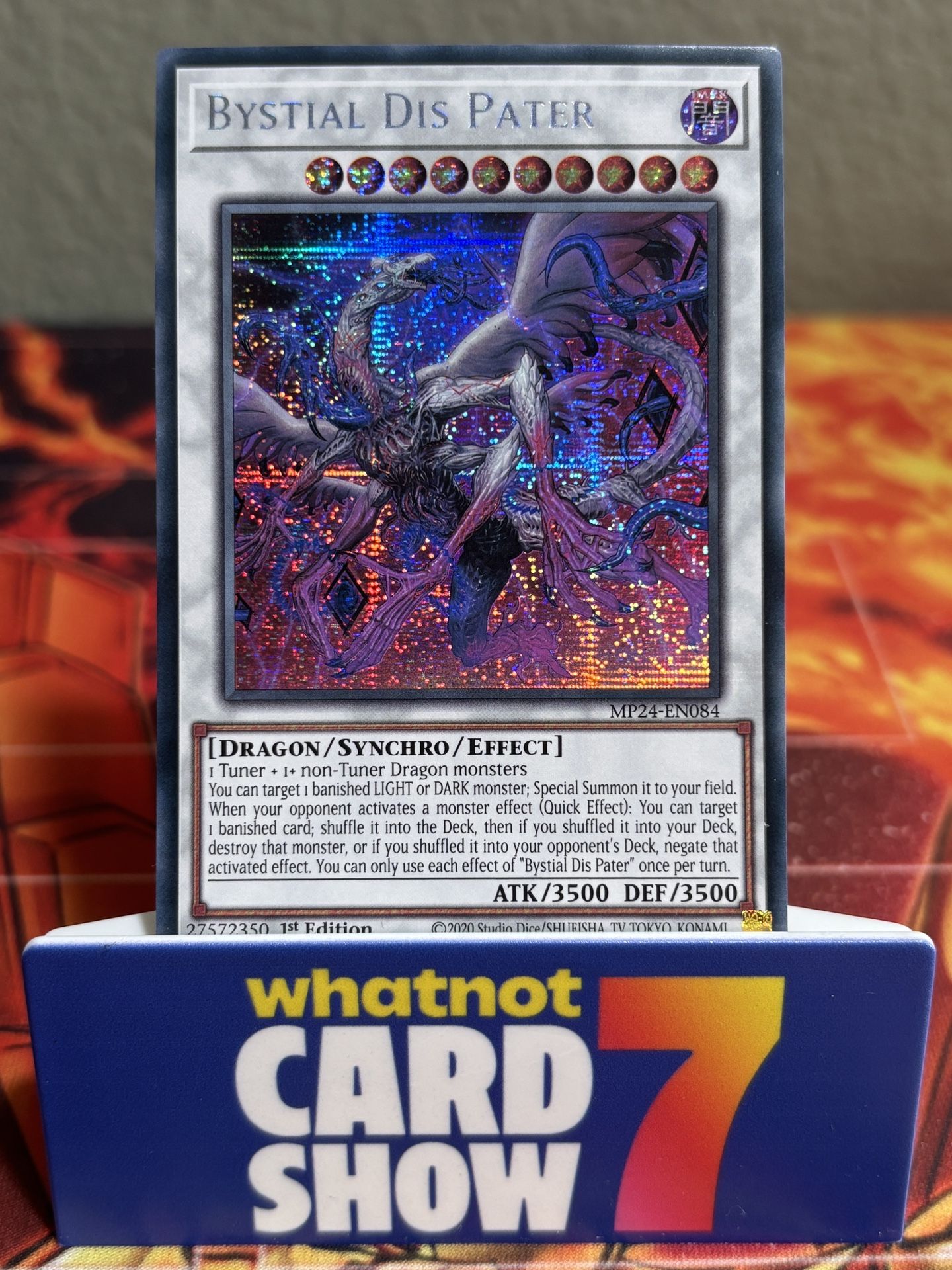 Yugioh Bystial Pater Prismatic Secret Rare