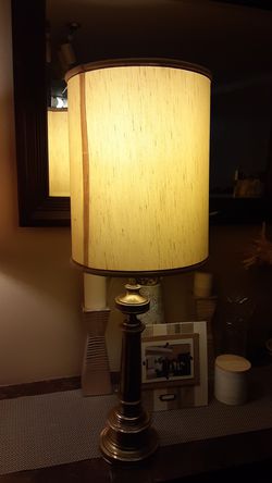 Beautiful tall lamp