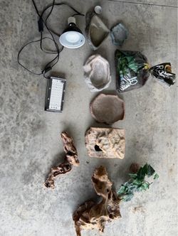 Reptile Terrarium Accessories Bundle