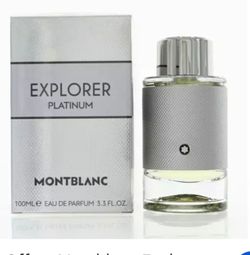 New Montblanc Explorer Platinum EDP 100ml