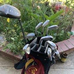 High-Quality Complete Golf Club Set With Premium Bag 