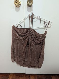 Sheer Brown Top 