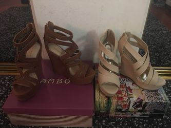 Women’s wedges sz. 6 brand new