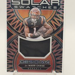Jamarr Chase Obsidian Solar Swatches 
