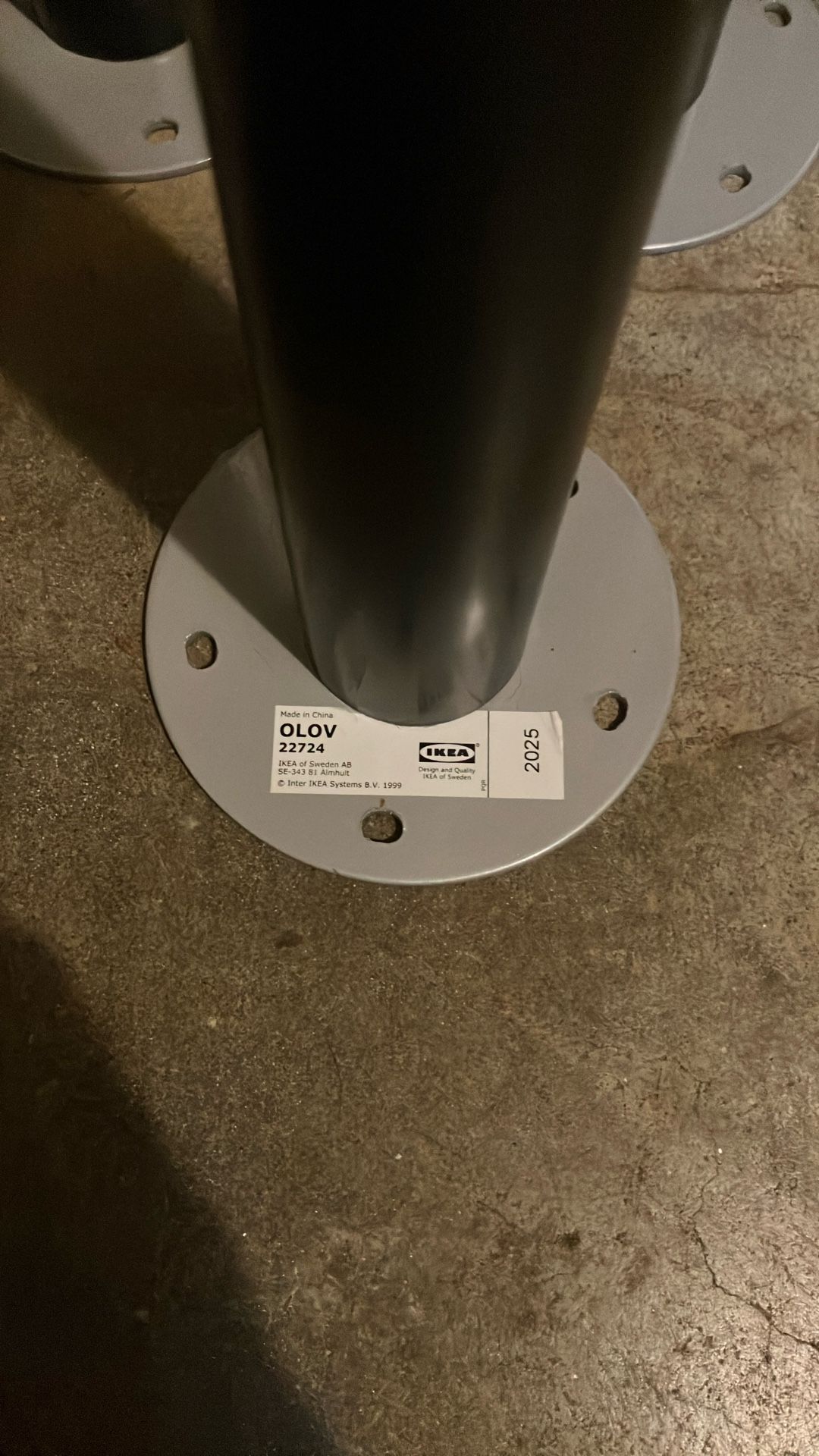 Adjustable IKEA Desk Legs