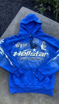 Hellstar 'Path to Paradise' Blue Hoodie