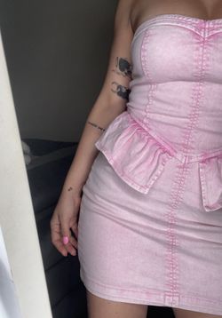 Vintage Pink Dress