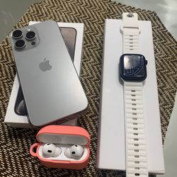 iPhone, Apple Watch And AirPods Pro 2