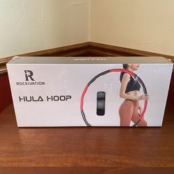 Portable Padded Rockivation Wighted Hula Hoop- Brand New *Sealed*
