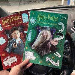 Two Brand New From The Films Of Harry Potter Advanced Coloring Books, Magical, Hogwarts, Wizard World