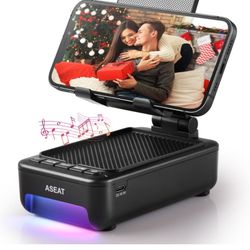 Gifts for Men Him, Cell Phone Stand with Bluetooth Speaker&Led Color Changing Light, Unique Gifts for Women Dad Her Husband, Birthday Gifts for Men 