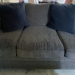 Couch, Chair And Storage Ottoman 