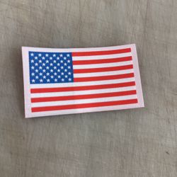 USA Flag Iron On Patch