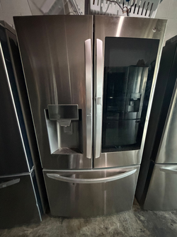 LG French Door Fridge w/ Door‑in‑Door – Stainless, Ice & Water