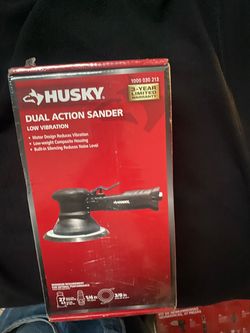 Husky dual sander