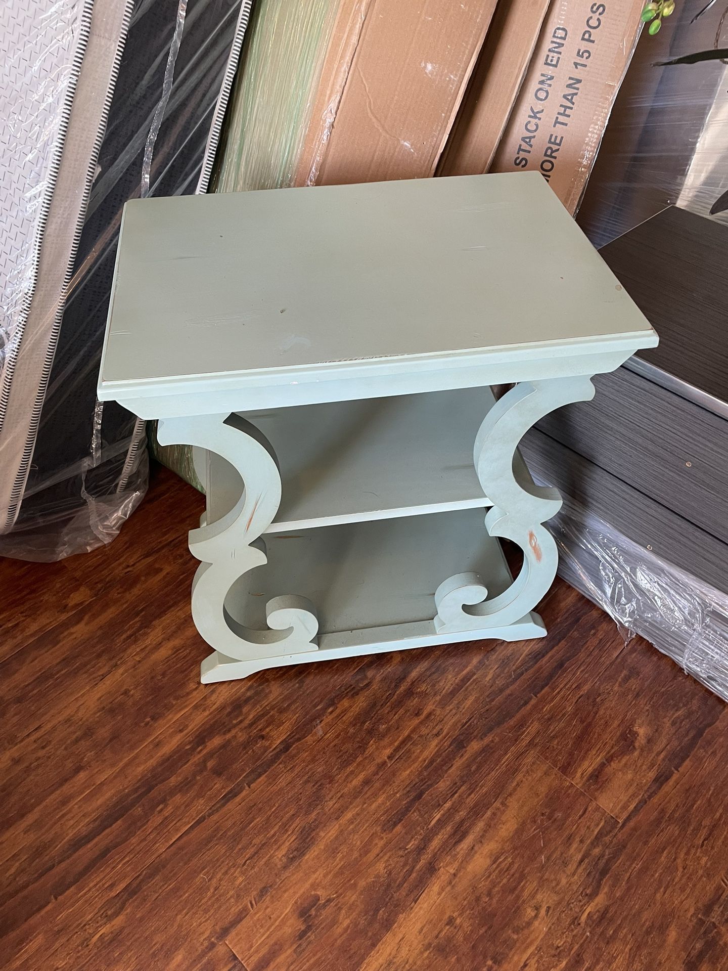 END TABLE PICK UP TODAY