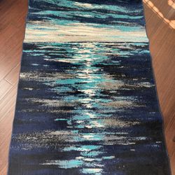 Blue Area Rug