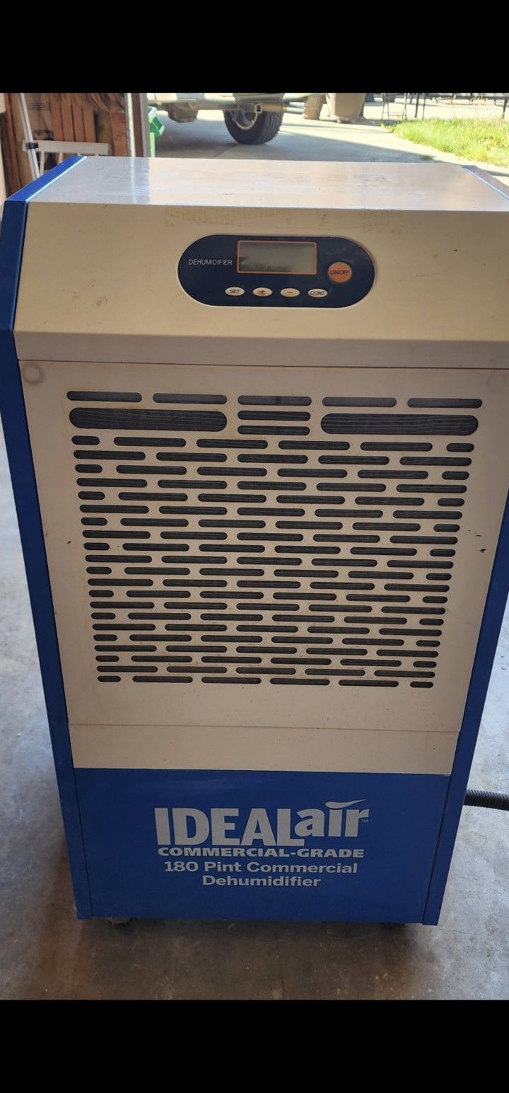 Ideal Air 180 Pint Dehumidifier