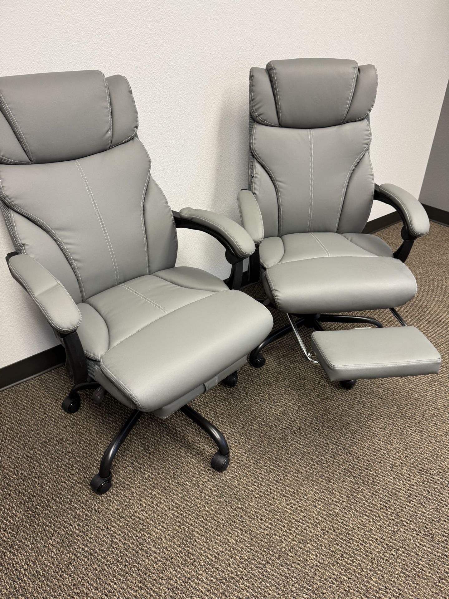 2 Office Chair, Executive Leather Chair