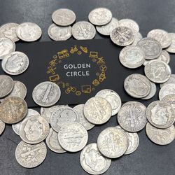 1964 90% Silver Coins Priced At Spot/ Melt