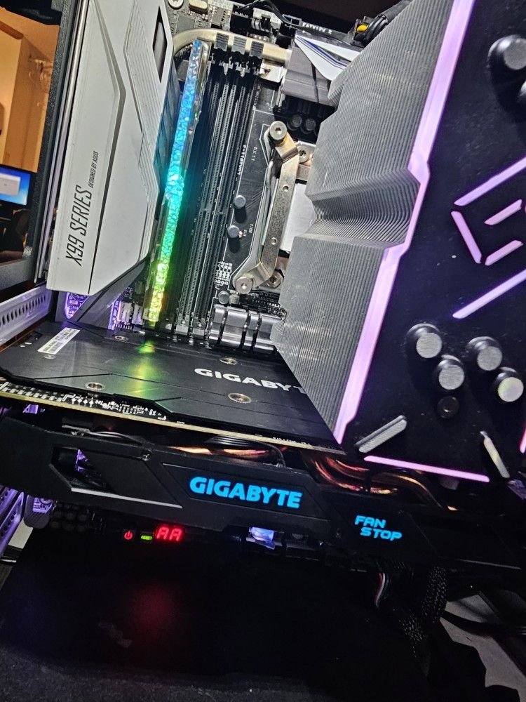 ASUS Open Air X99 Series Gaming PC i7-3.0GHz-Xtreme-CPU. 16GB Ram 1TB SSD GPU: Radeon 8GB Graphics