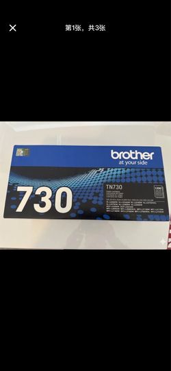 Genuine Brother TN730 Black Toner Cartridge - Brand New Sealed