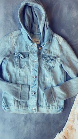 Abercrombie Jean jacket, faded glory both kids size