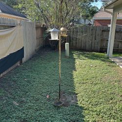 Metal Bird Feeder Pole 