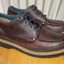 Georgia Giant Shoes Steel Toe Moc Romeo Oxford Mens Shoes G1364  Sz 11.5