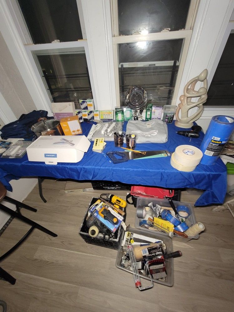 Moving, Multiple Household Items. Garage Sale Many New Items