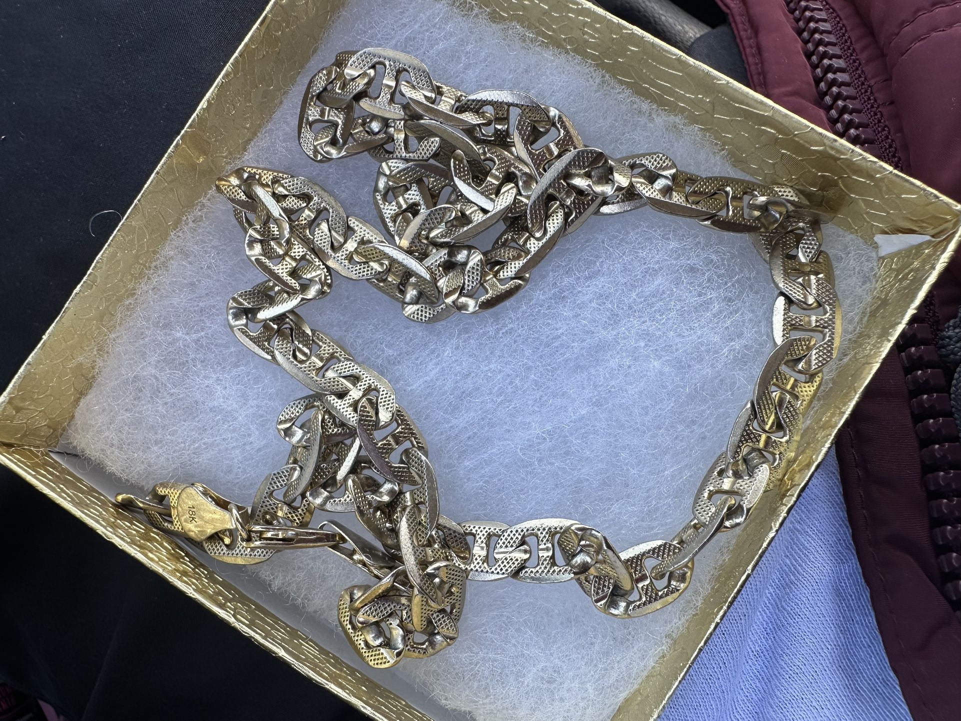 Gold 18k Stainless Chain / Gold Pladed