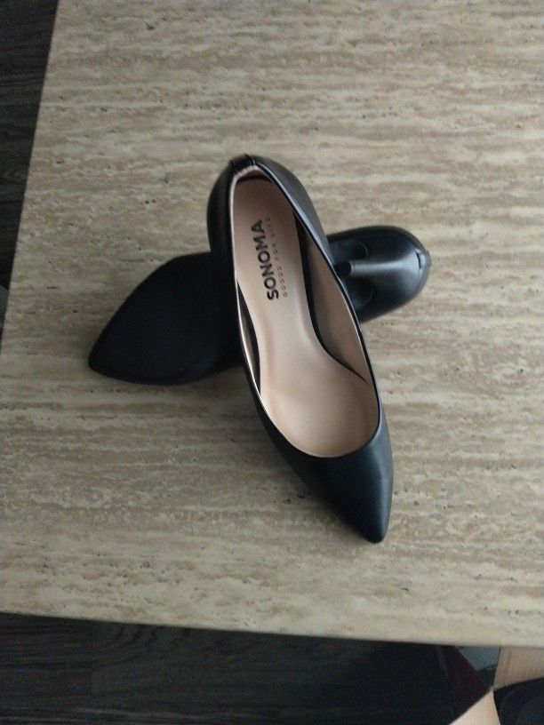 Sonoma Black Heels From Kohls