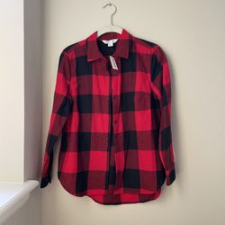 NWT Plaid Shirt
