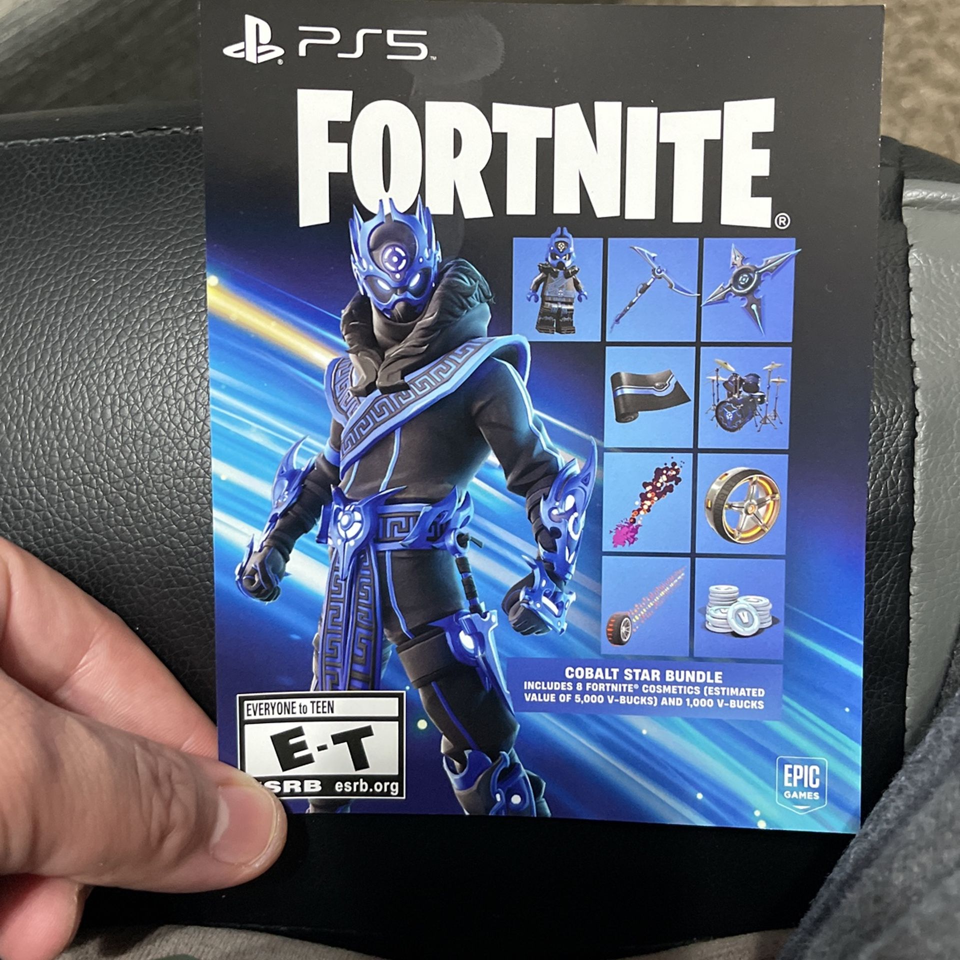 Fortnite cobalt Star Bundle Code