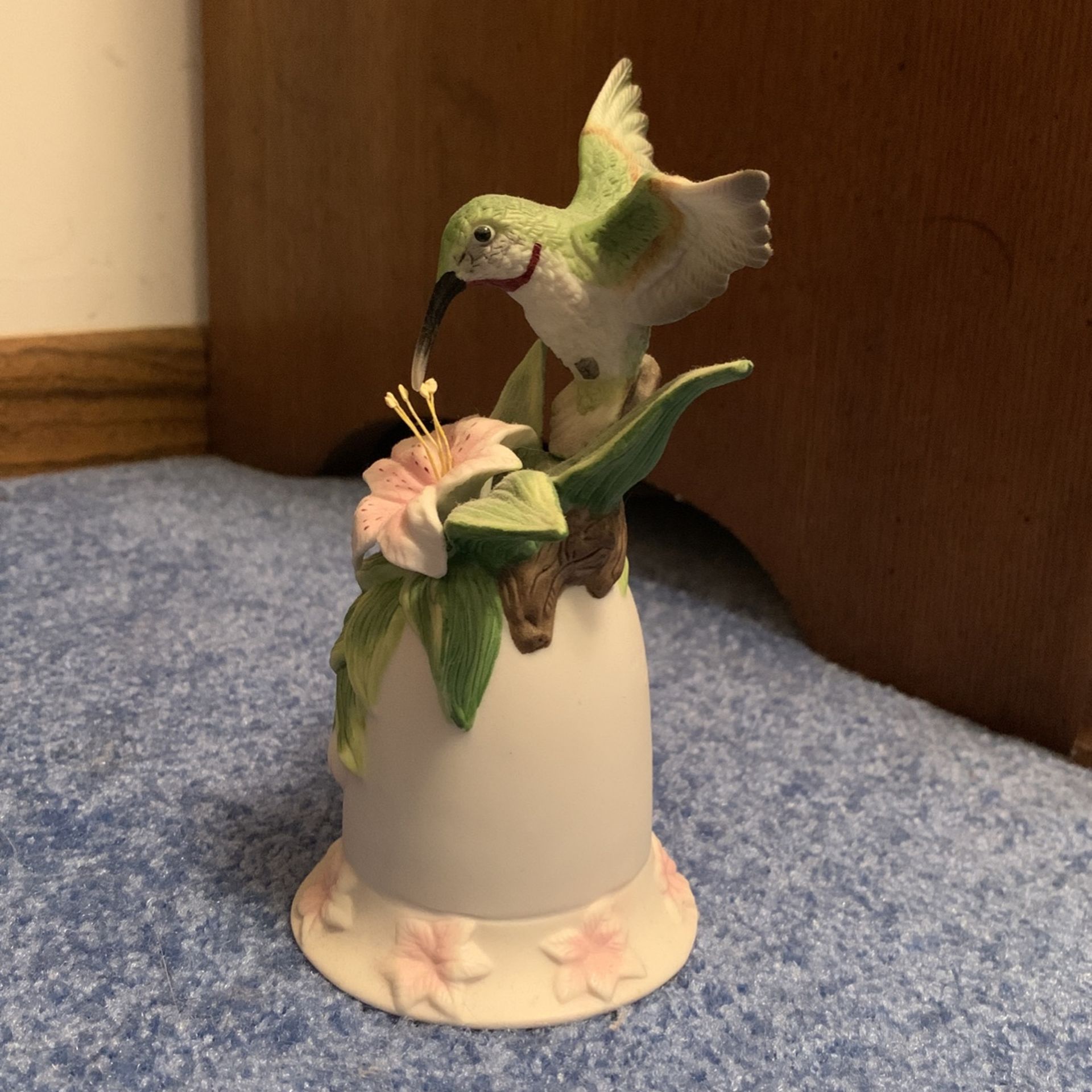 Ceramic Hummingbird Bell