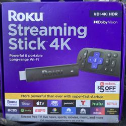 Roku streaming stick 4K