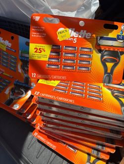Gillette Fusion5 Men's Razor Blade Refills - 12ct: For All Hair Types,